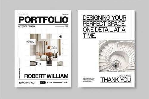 Portfolio Magazine Template