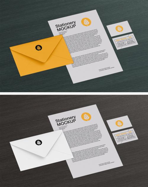 Stationery and Branding Mockup - 458570843