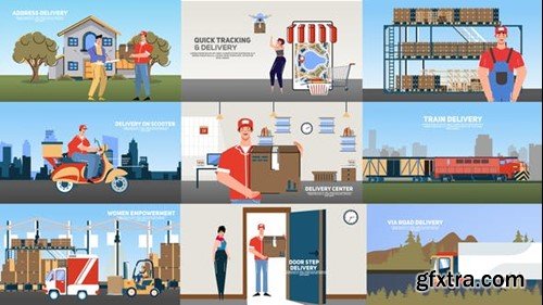 Videohive Logistic And Delivery Promotion 29044534