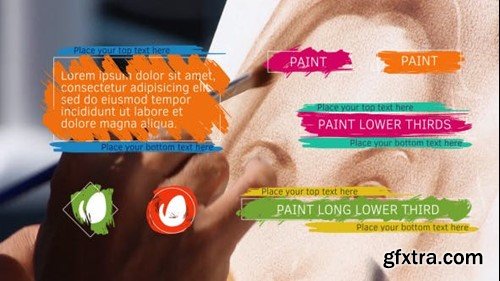 Videohive Paint Lower Thirds 13106505