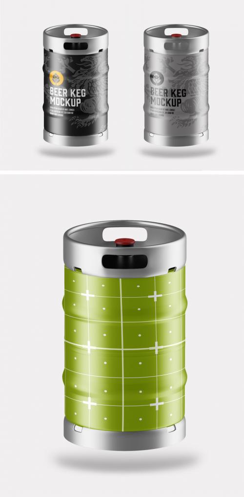 Beer Keg Mockup - 458570989