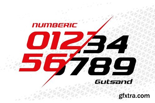 Gutsand - Sport and Racing Expanded Font U4N9LNB