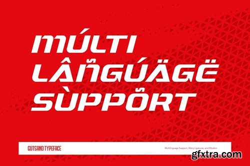 Gutsand - Sport and Racing Expanded Font U4N9LNB