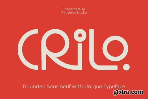 Crilo - Modern Sans Display DTNUZUK