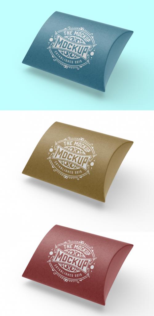 Kraft Gift Box Mockup - 458571099