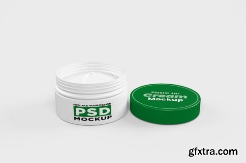 Cosmetic Jar Mockup Collections 14xPSD