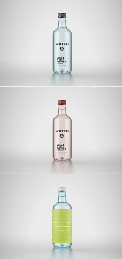 Water Bottle Mockup - 458571189