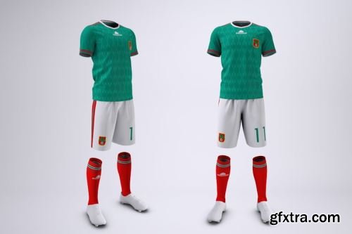 Football Kit Mockup Collections 15xPSD