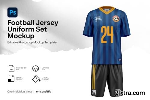 Football Kit Mockup Collections 15xPSD