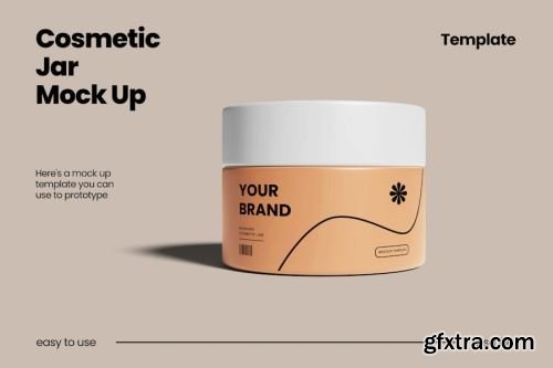 Glass Cosmetic Jar Mockup Collections 15xPSD