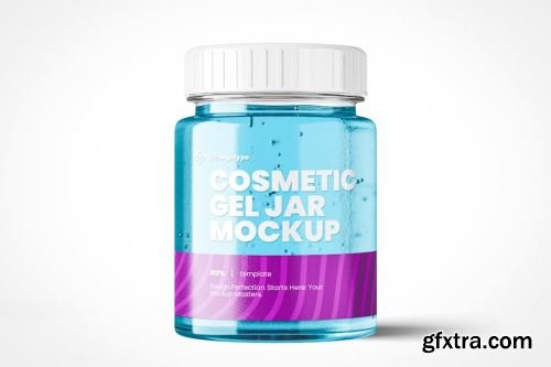 Glass Cosmetic Jar Mockup Collections 15xPSD