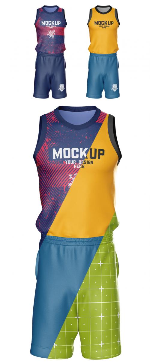 Basketball Kit Mockup - 458571264