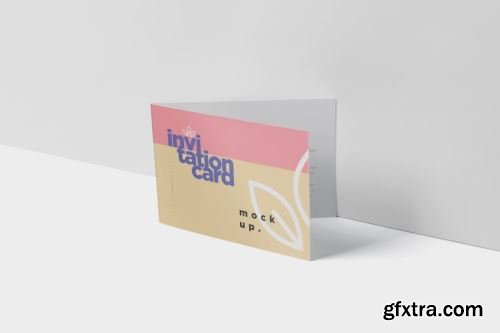 Invitation Card Mockup Collections 12xPSD