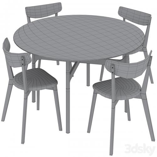 Dining Set 2 by Rowico Home