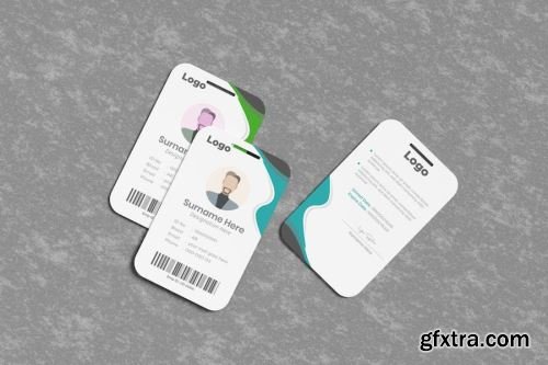 ID Card Mockup Collections 13xPSD