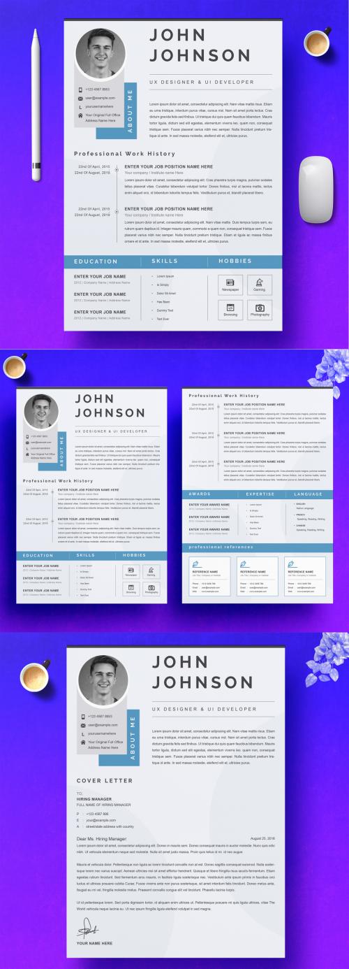 Modern Resume Layout - 458575778