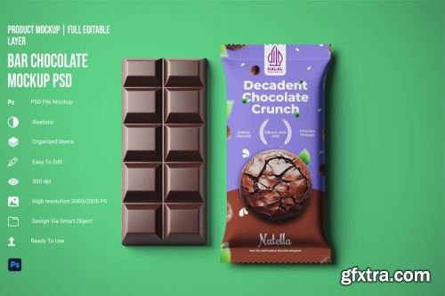 Chocolate Mockup Collections 13xPSD