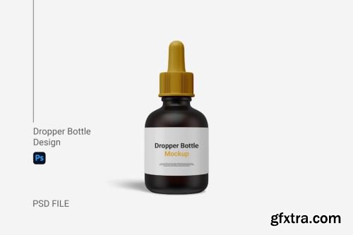 Dropper Bottle Mockup Collections 13xPSD