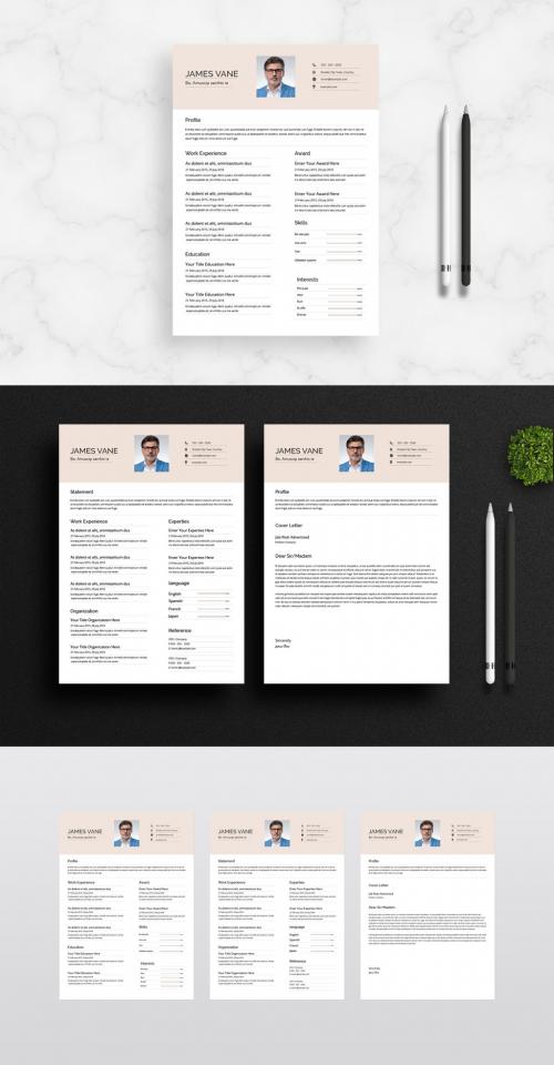 Modern Resume Template - 458581507