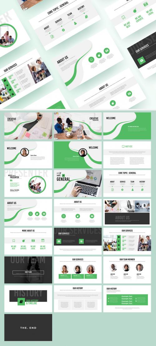 Creative Presentation Template - 458581542