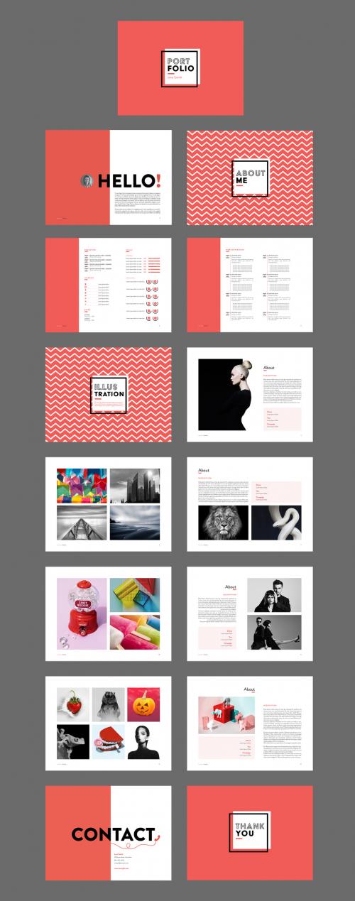 Red ebook Portfolio - 459755437