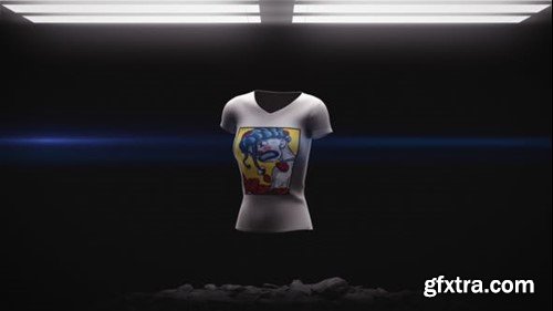 Videohive Ultimate Female T Shirt Mockup 47733433