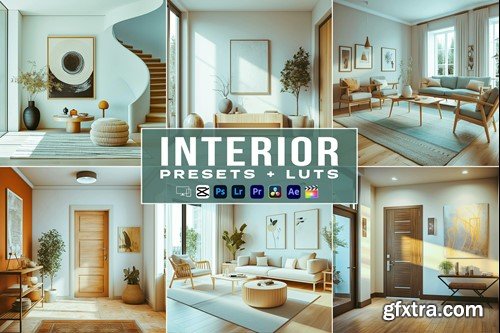 Interior Presets - luts Videos Premiere Pro 753FKJY