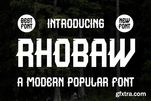 Rhobaw Font UTZ55US