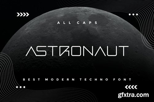 Astromo - Modern Techno Font RMFA7ET