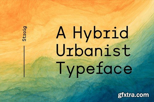 Stroig - Hybrid Urbanist Font Family 6W82S9K