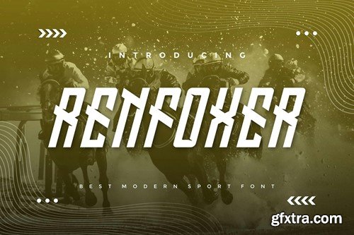 Renfoxer - Modern Sport Font SFGKGMC