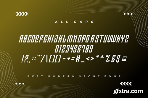 Renfoxer - Modern Sport Font SFGKGMC