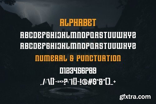 Rasboh Slab Font MZ6958G