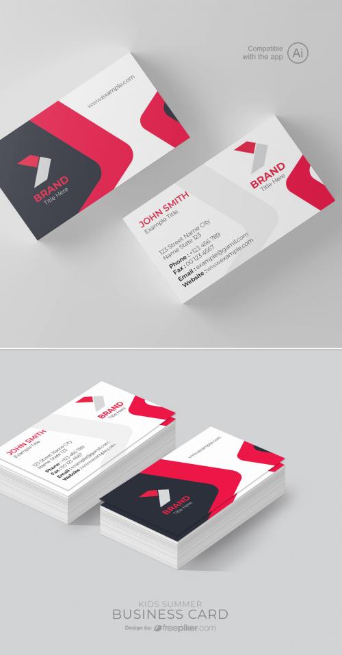 Modern Business Card Layouts - 460400950