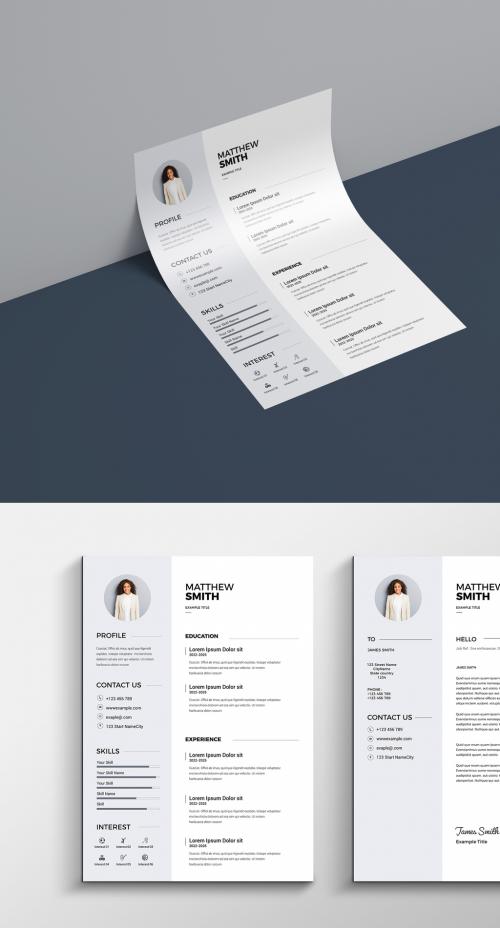 Clean Resume Layout - 460400985