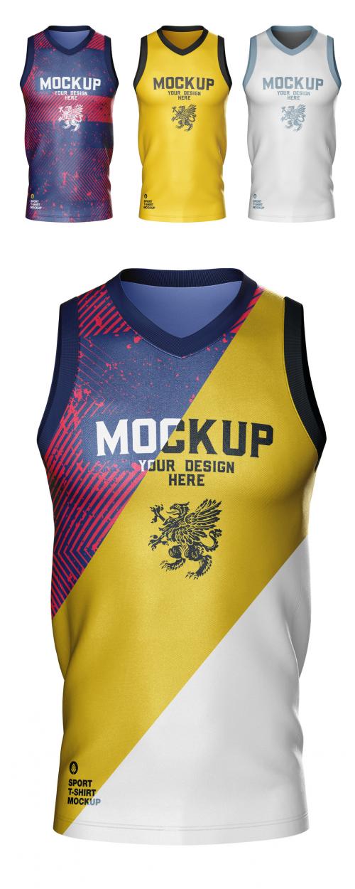 Basketball Jersey Mockup - 460400987