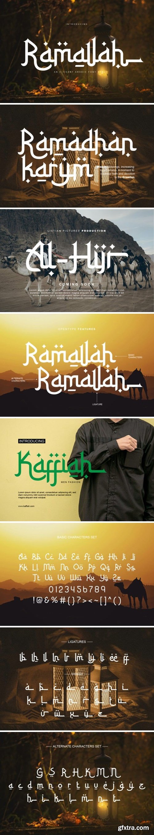 Ramallah Font