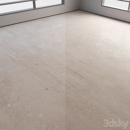 Self-leveling concrete floor No. 22