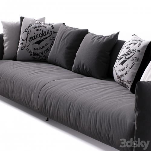 Sofa Meridiani Scott Twin