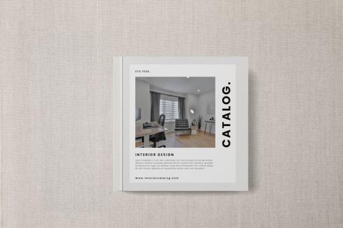 Square Interior Design Brochure Catalog