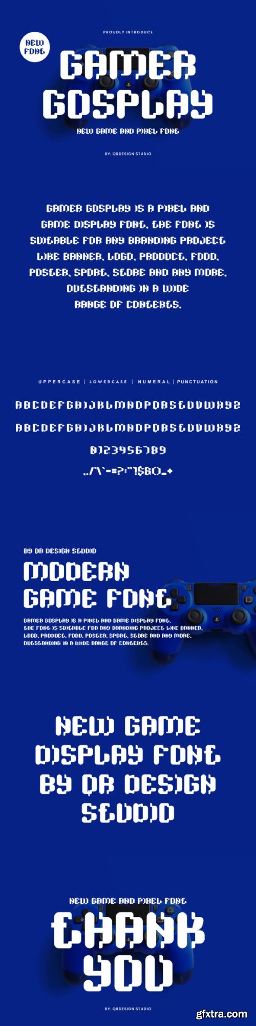 Gamer Gosplay Font