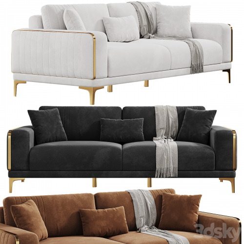 Carlino Living Room Sleeper Sofa Set by Bellona