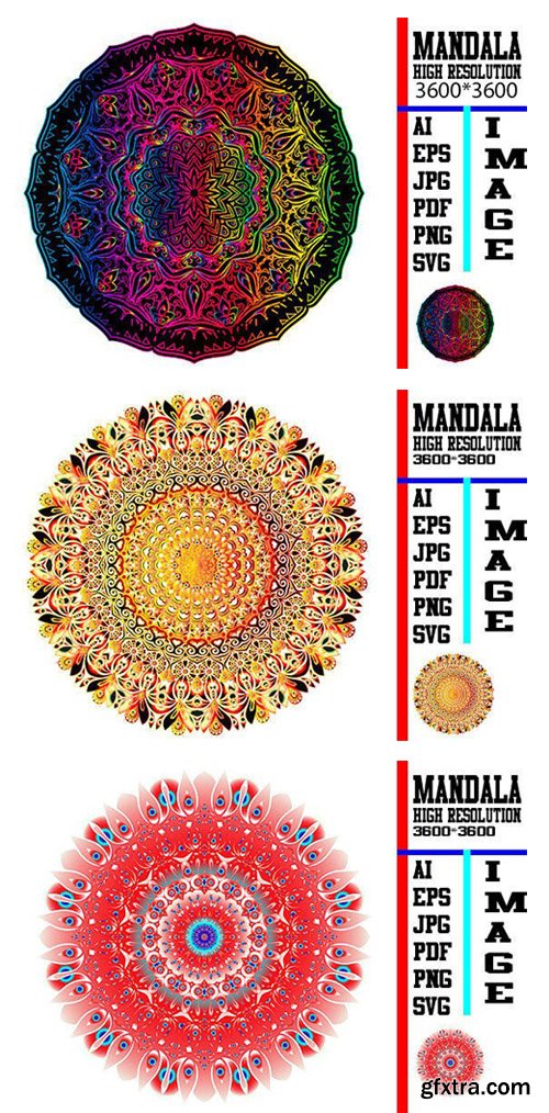 Mandala Arts - Vector Design Templates