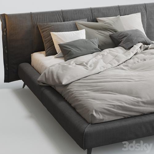 Cuff bed bonaldo