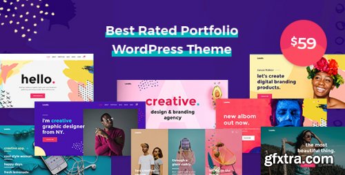 Themeforest - Leedo – Modern, Colorful &amp; Creative Portfolio WordPress Theme 22697428 v2.0.2 - Nulled