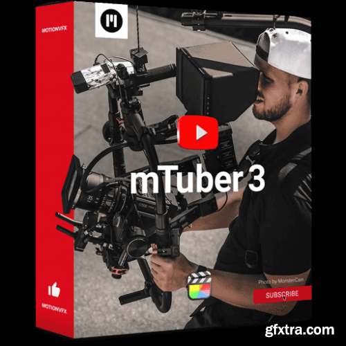 MotionVFX mTuber 3 Final Cut Pro & DaVinci Resolve 