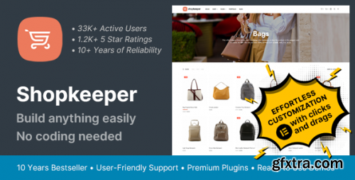 Themeforest - Multi-Purpose WooCommerce Theme • Shopkeeper 9553045 v3.5 - Nulled