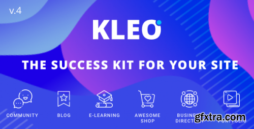 Themeforest - KLEO - Pro Community Focused, Multi-Purpose BuddyPress Theme 6776630 v5.3.0 - Nulled