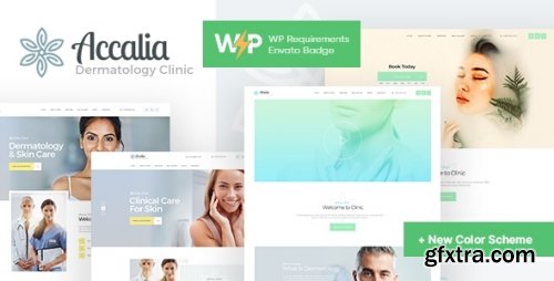 Themeforest - Accalia | Dermatology Clinic &amp; Cosmetology Center Medical WordPress Theme + Elementor 21235298 v1.4.6 - Nulled