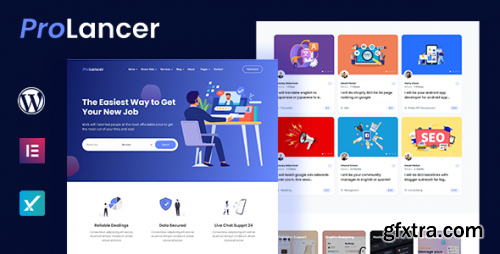 Themeforest - Prolancer | Freelance Marketplace WordPress theme 34229280 v1.4.1 - Nulled